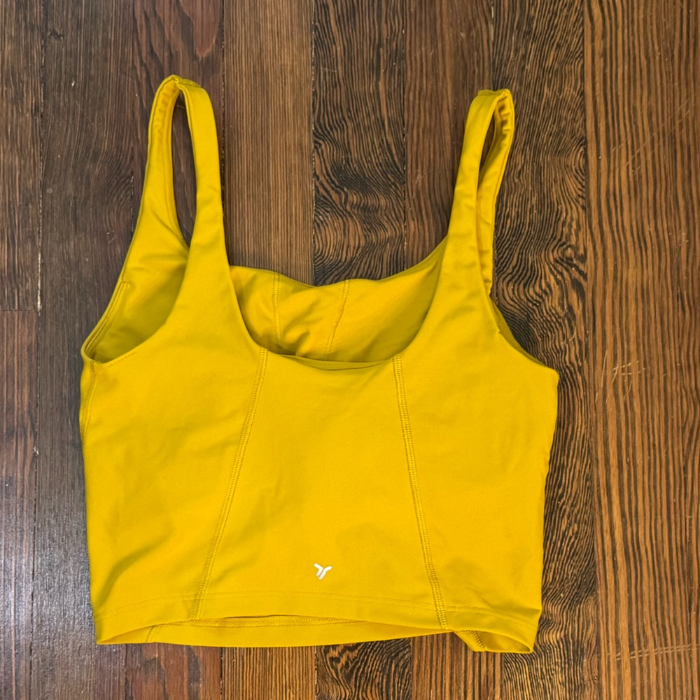 Old Navy Active Powersoft Top in Mustard - Picture 2 of 3